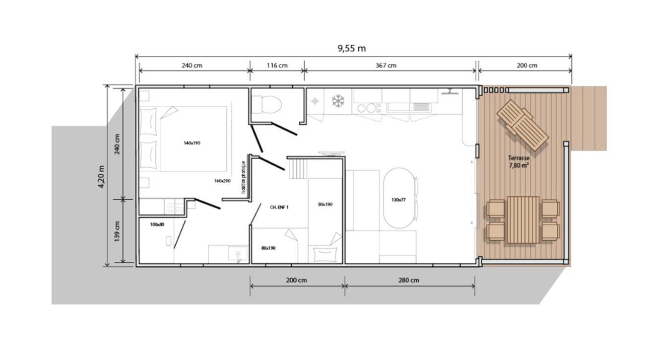 Var Mobil Home, Les Prairies De La Mer Grimaud Ngoại thất bức ảnh