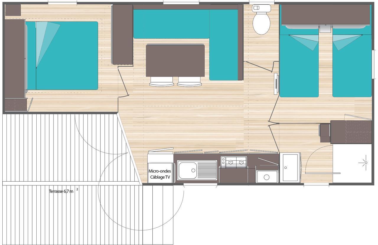 Var Mobil Home, Les Prairies De La Mer Grimaud Ngoại thất bức ảnh