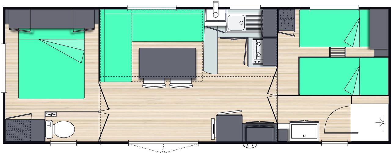Var Mobil Home, Les Prairies De La Mer Grimaud Ngoại thất bức ảnh